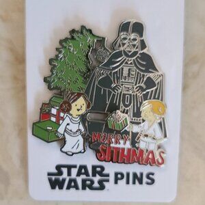Disney Parks Star Wars Merry Sithmas Pin - NEW
